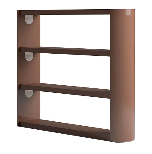 Italian Lacquered Elegance Bookcase
