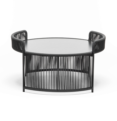 Altana Round Anthracite Outdoor Coffee Table