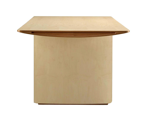 Aero Natural Wood Handcrafted Dining Table