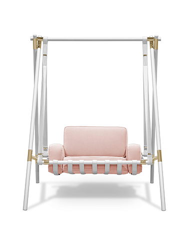 Cloud Pink Swing Chair