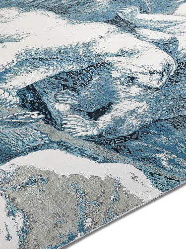 Polar Bear Hand-Woven Exquisite Rug