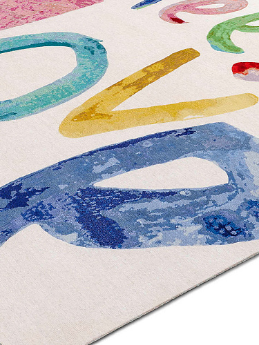 All You need is Love Luxury Hand-Woven Rug