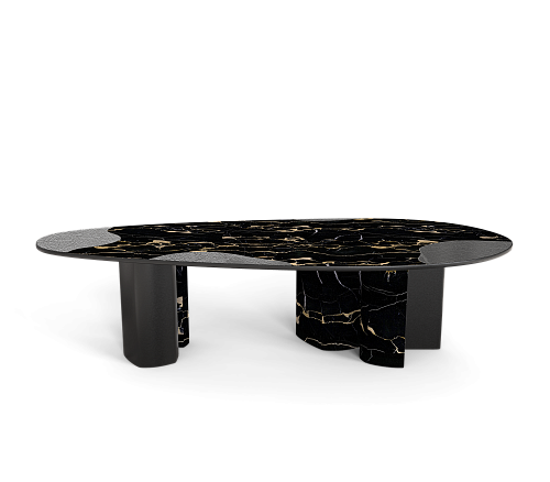 Marble & Onyx Luxe Dining Table