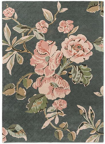 Forest Trail Fern Green Rug
