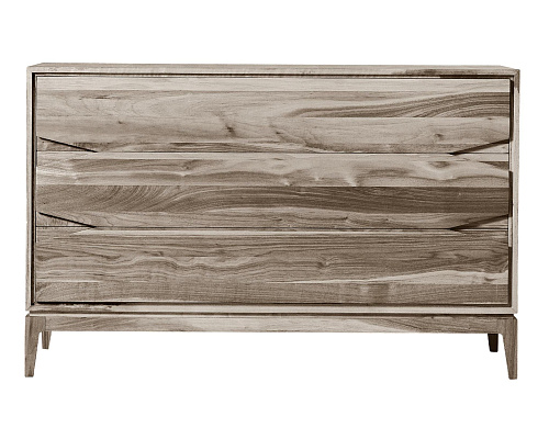 Base Grey Contemporary Chest of Drawers