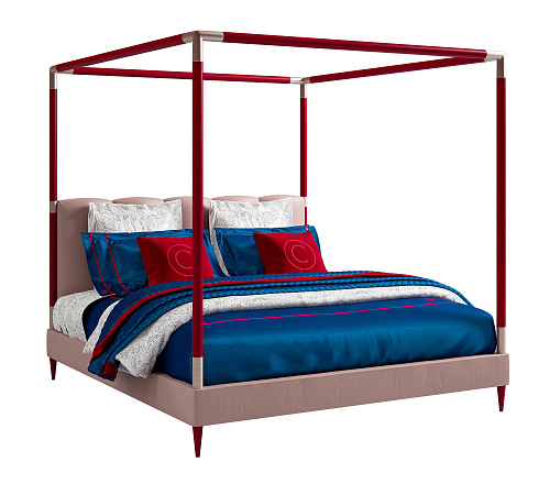 Modern Italian Bed Accentuated with Headboard