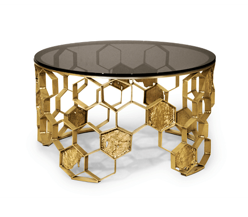Healing Honey Warm Center Table