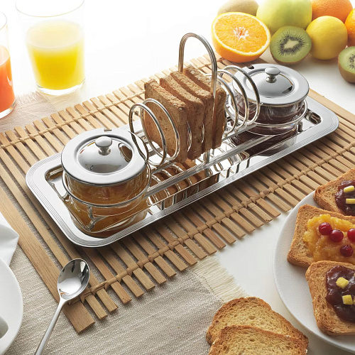 Silver-Plated Breakfast Set