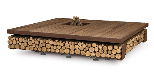 Square Outdoor Fire Pit