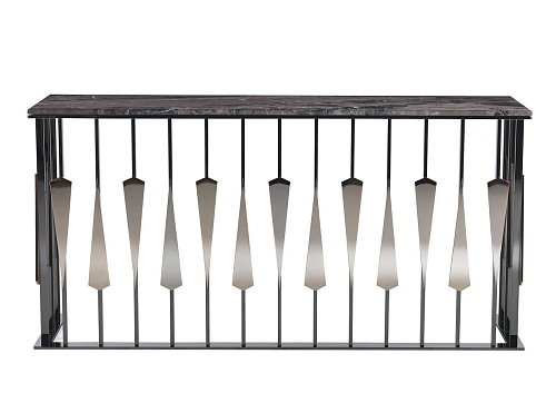 Artisan Silver Console Table