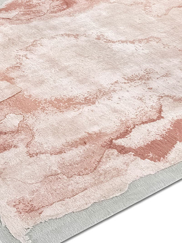 Mono Rose Luxury Hand-Woven Rug