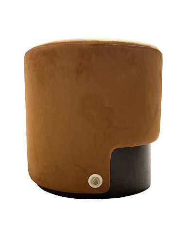 Bon Ton Amber Upholstered Pouf