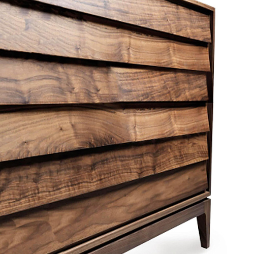 Liliale Brown Designer Chest of Drawers