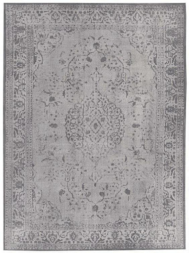 Light Gray Vintage Luxury Rug