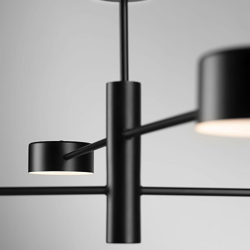 Matte Black Linear Flush Mount
