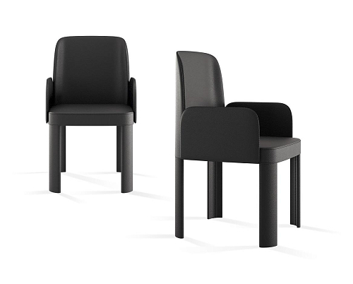 Gelsomina Black Chair