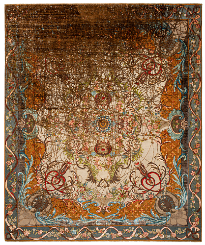 Savonnerie Luxury Hand-Knotted Rug