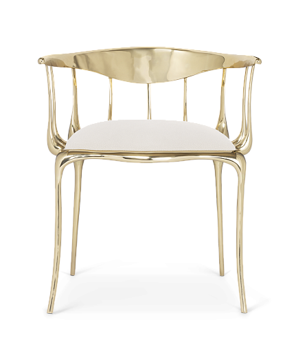Cream Designer Luxe Chair
