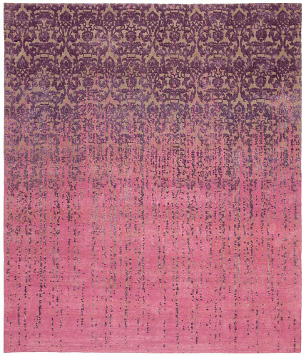 Roma Pink Hand-woven Luxury Rug