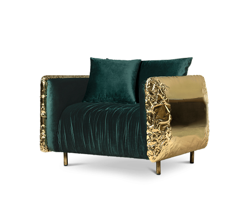 Imperia Green Designer Armchair