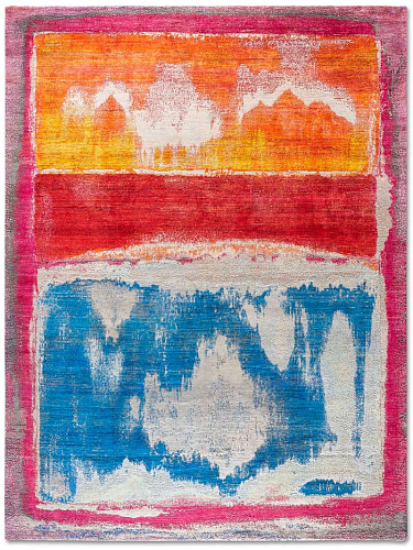 Beach Day Luxury Silk / Wool Rug