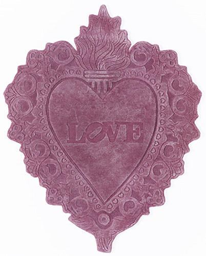 Devotion Purple Handwoven Rug
