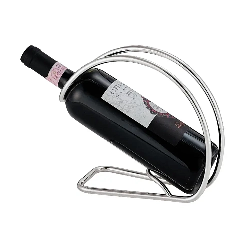 Silver-Plated Wine Bottle Holder