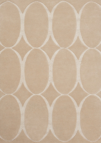 Renaissance Beige Modern Hand Woven Rug