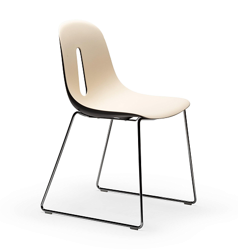 Gotham Beige and Black Chair