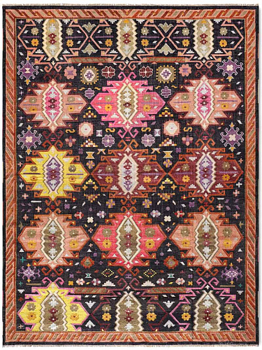 Flatweave Luxury 100% Wool Rug