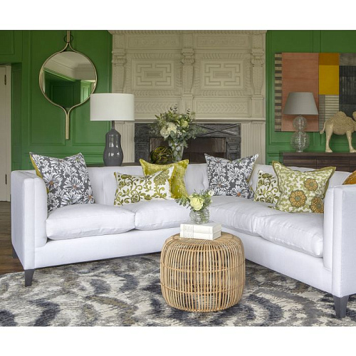 Silver Hand-Woven Luxury Rug