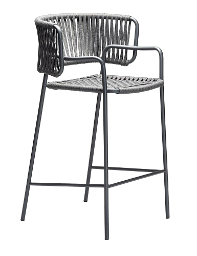 Klot Gray Bar Stool