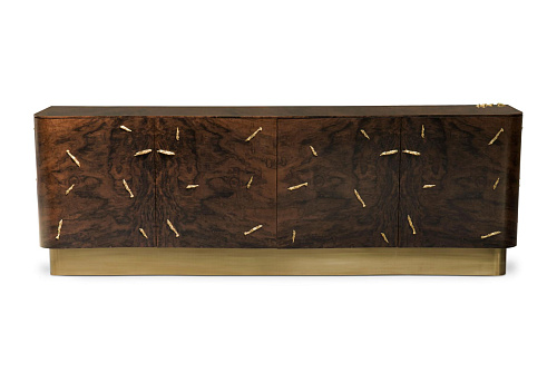 Designer Wood Crafted Sideboard