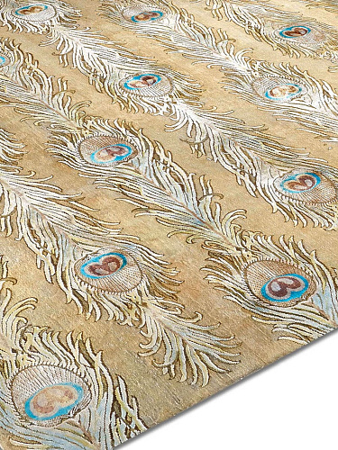 Feathers Lane Luxury Silk / Wool Rug