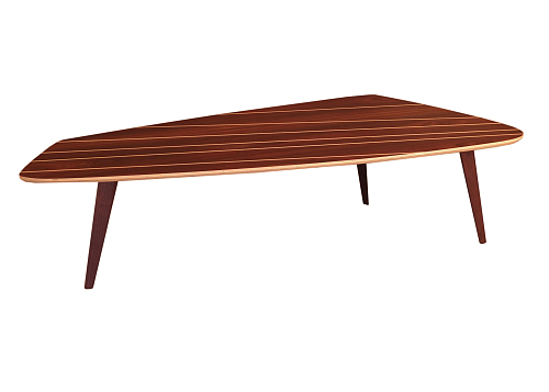 Frank Walnut Italian Coffee Table