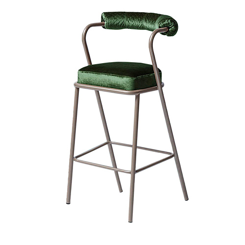 Baba Gright Green Artisan Stool