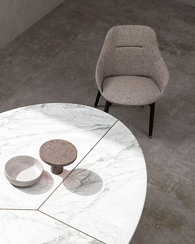 Majestic Upholstered Chair with Armrests