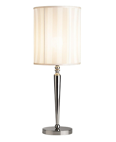 Elegant Striped Fabric Table Lamp