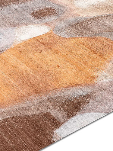 Copper Mauve Luxury Handwoven Rug