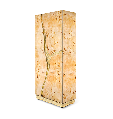 Fissure Poplar Designer Cabinet