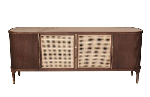 Joyce Walnut Artisan Sideboard