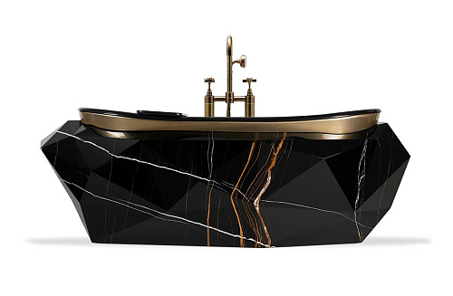 Gemstone Faux Marble Bathtub