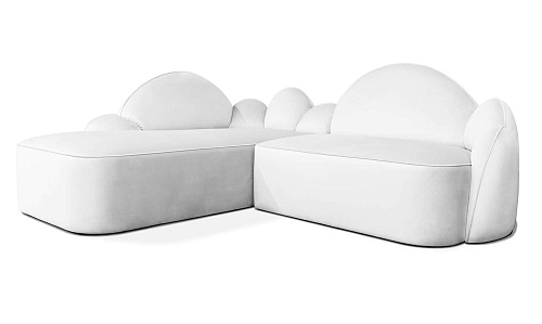 Nimbus II White Sofa