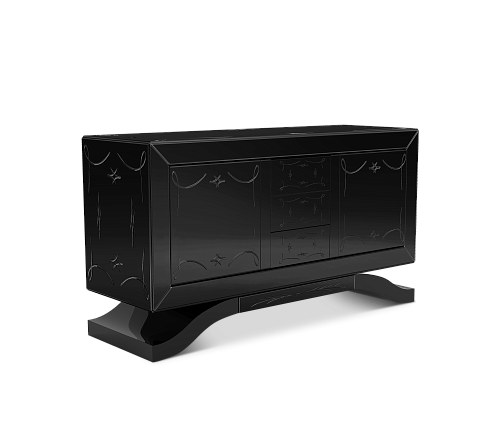 Cosmopolitan Black Elite Sideboard
