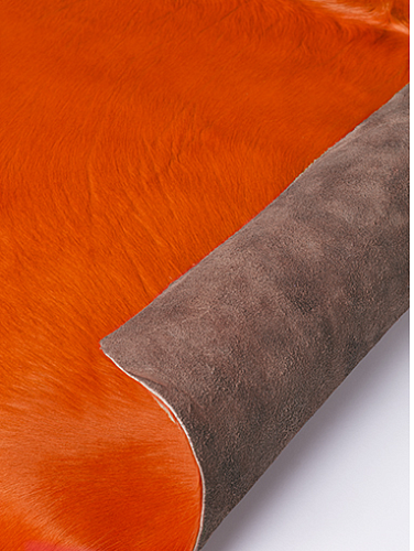 Orange Cowhide