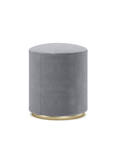 Adam Gray Designer Pouf