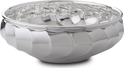 Twisted Artisan Silver-Plated Bowl