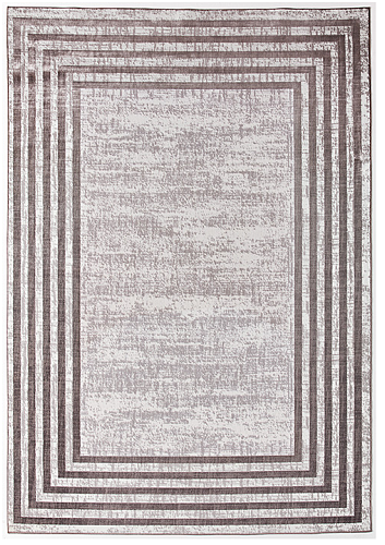 Border Tortora Turkish Rug