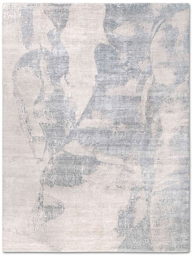 Grey / Beige Handwoven Luxury Rug