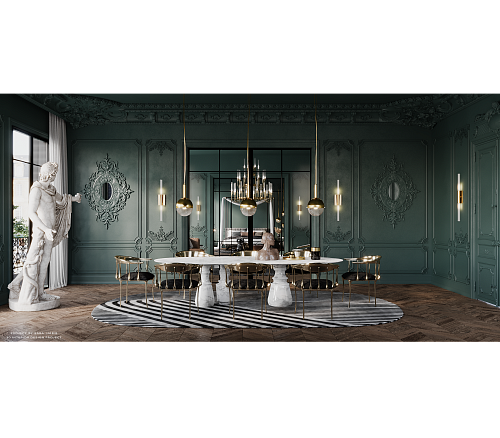 Oval XL Estremoz Luxe Dining Table